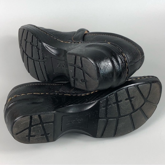 Bolo Women’s Black Slip On Clogs Size 8 - Picture 7 of 12